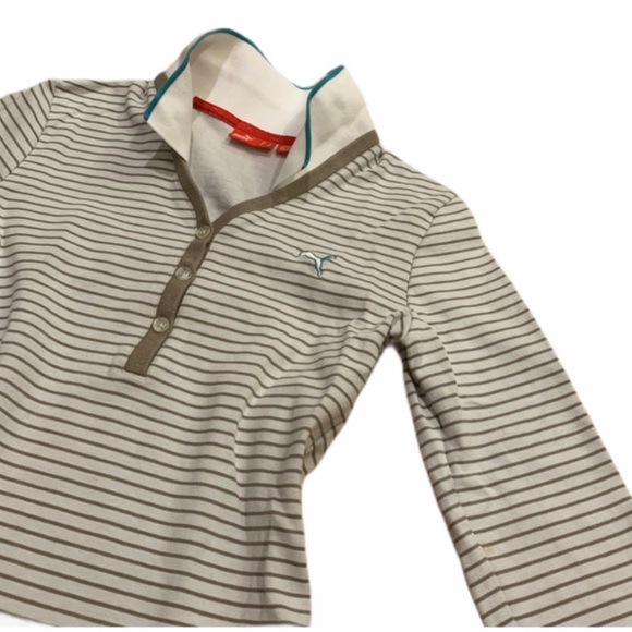 Puma Polo Women long sleeves Polo knit top vintage Size S - Picture 2 of 9